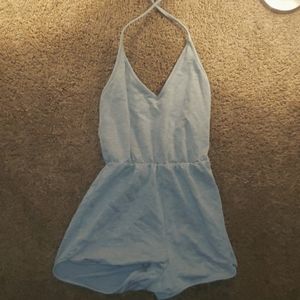 V- Neck Jumpsuit